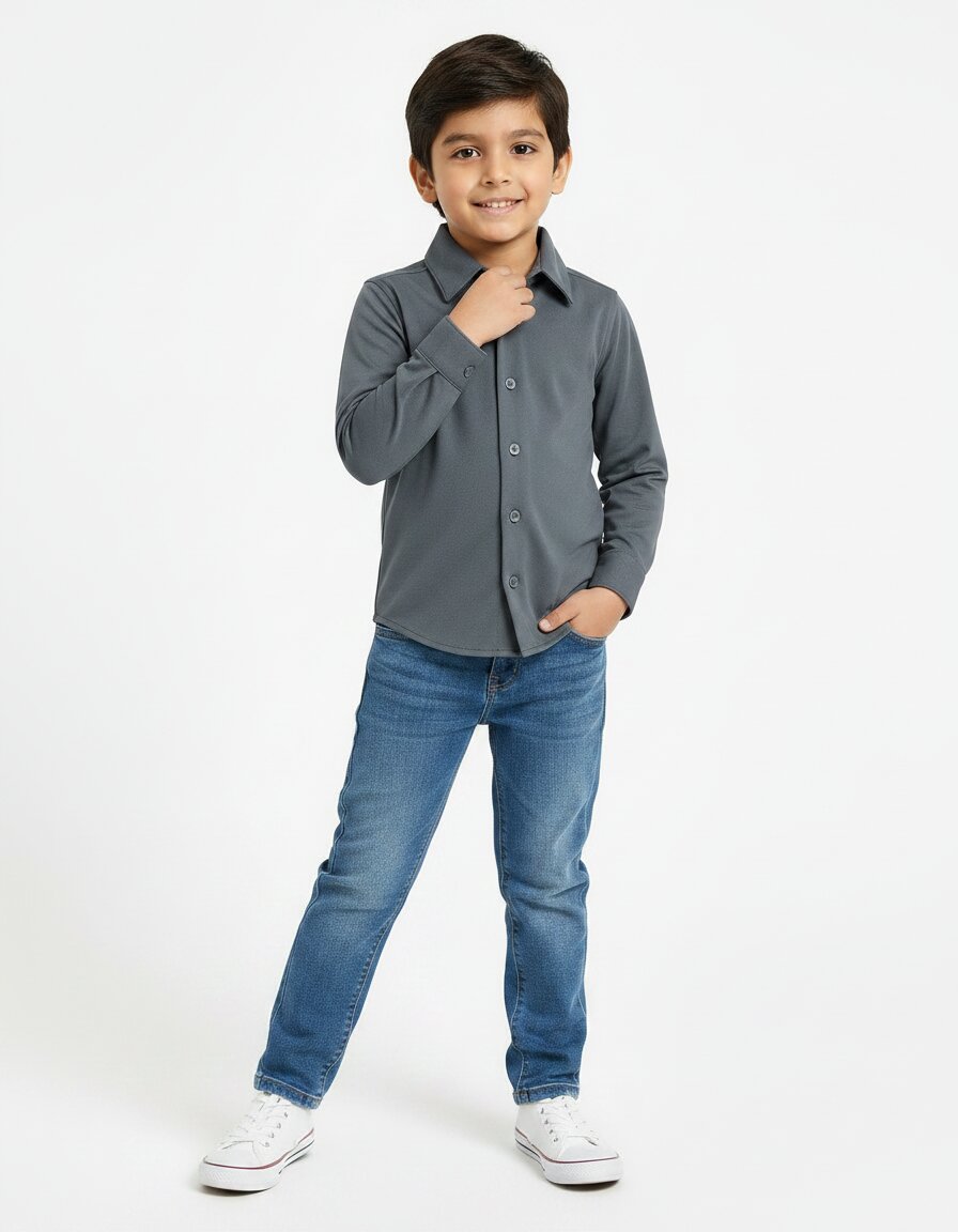 Boys Knitted Shirt (NAG03)