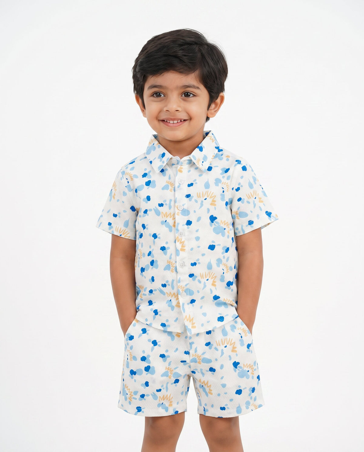 Boys Shirt + Short Combo (9CJ03)