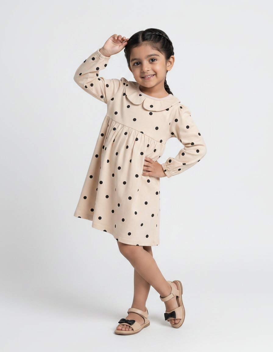 Girls Casual Frocks (5Y512)