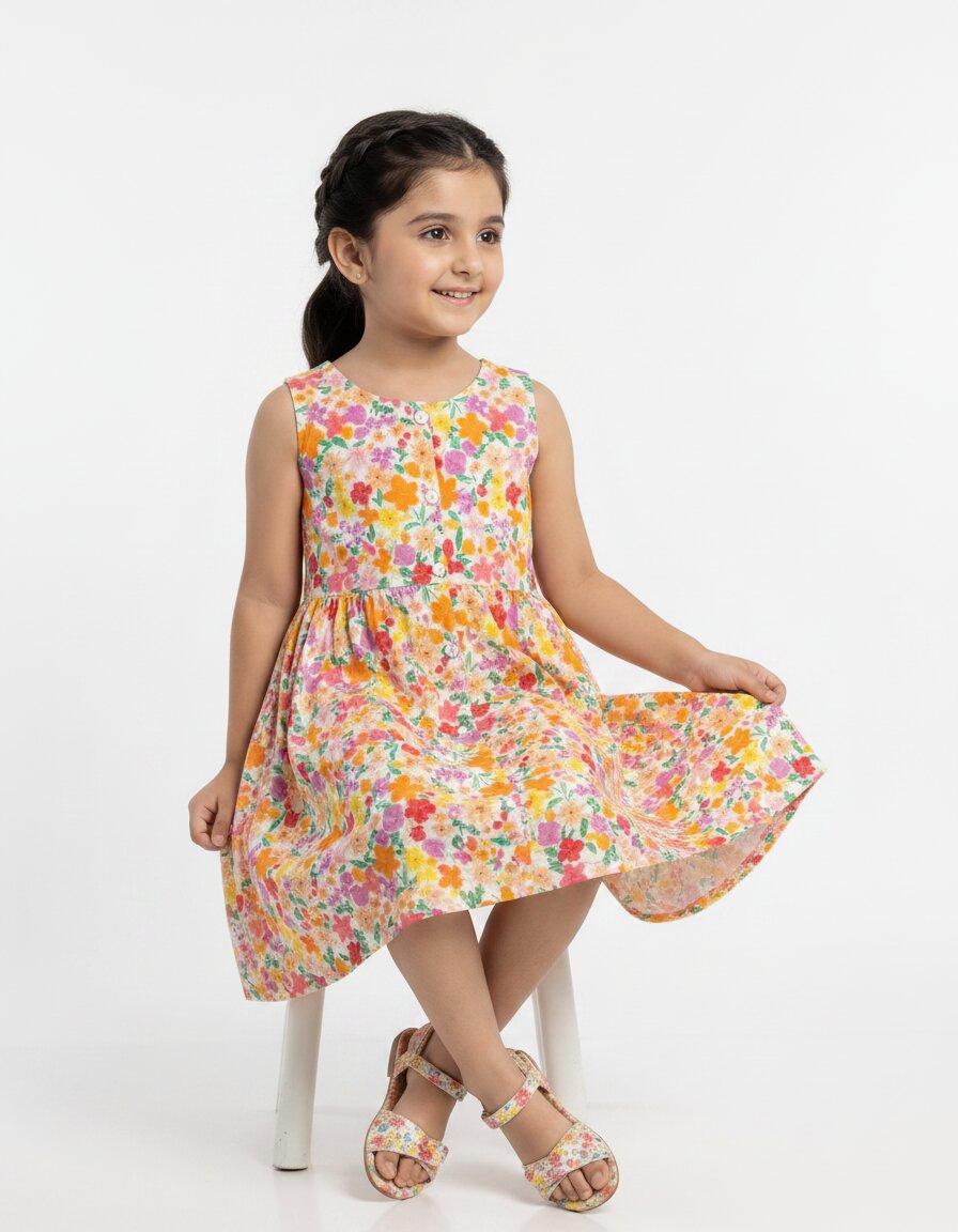 Girls Dress (23N01)
