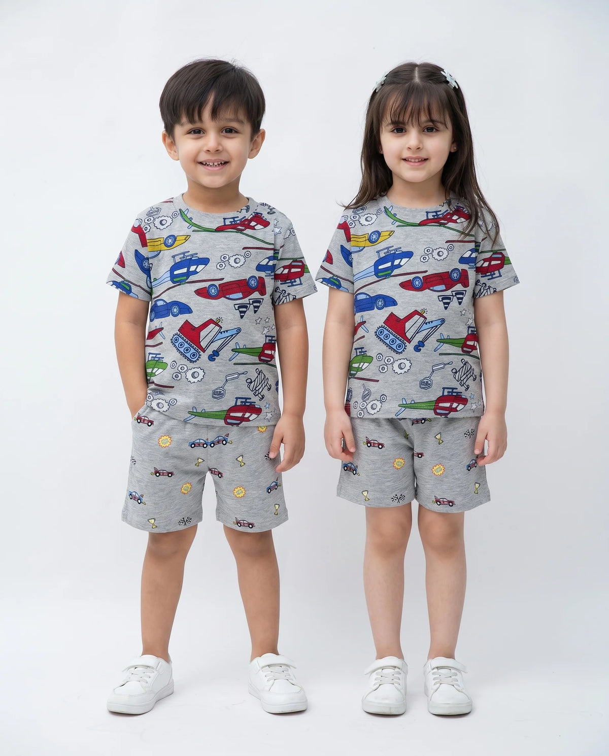 Kids Coord Set (Tee + Short) (YEN11)
