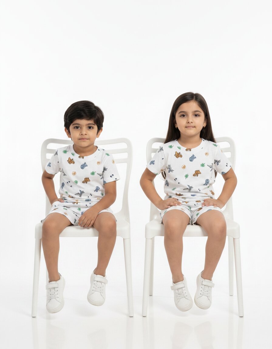 Kids Coords (Tee+Short) (REN02)